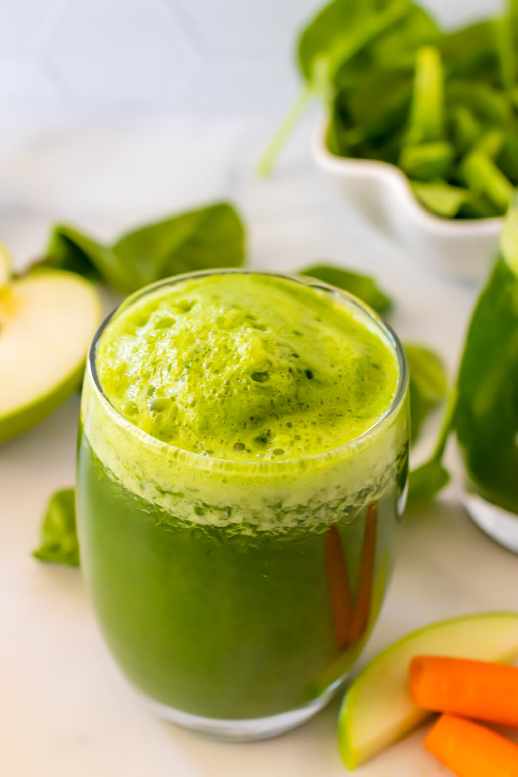 Aloo Makes Green Juice