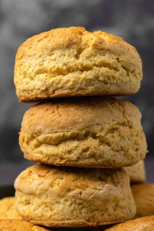 Aloo Cooks Fluffy Vegan Biscuits