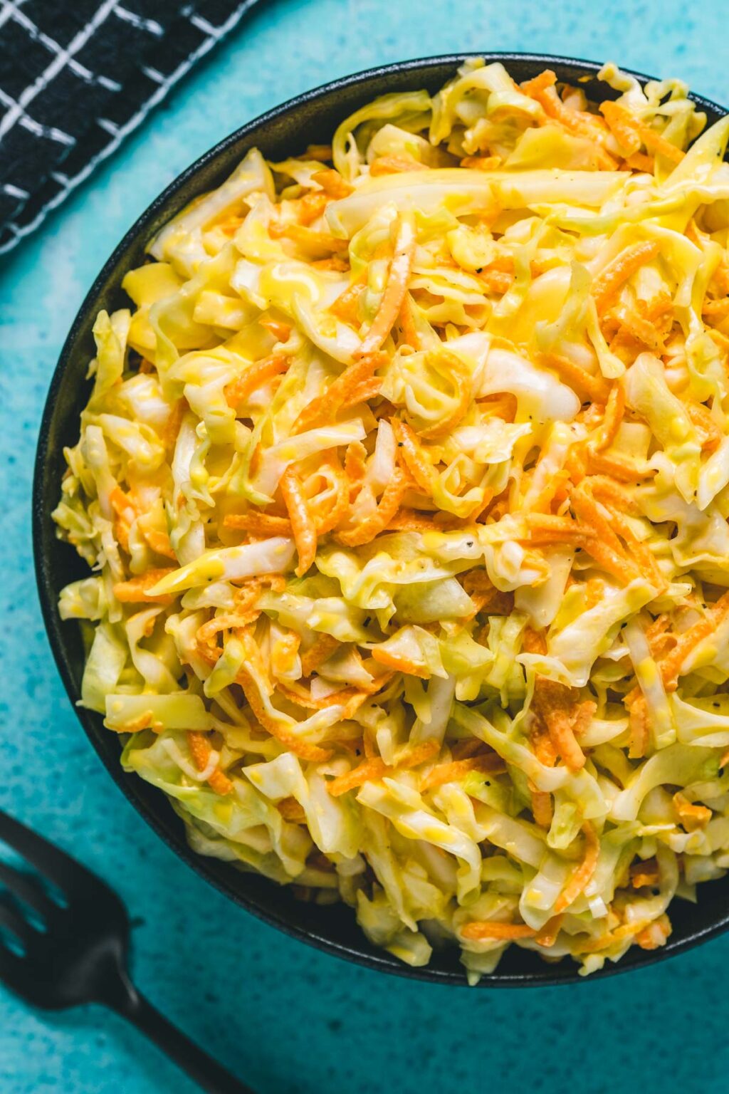 Aloo Makes Vegan Coleslaw