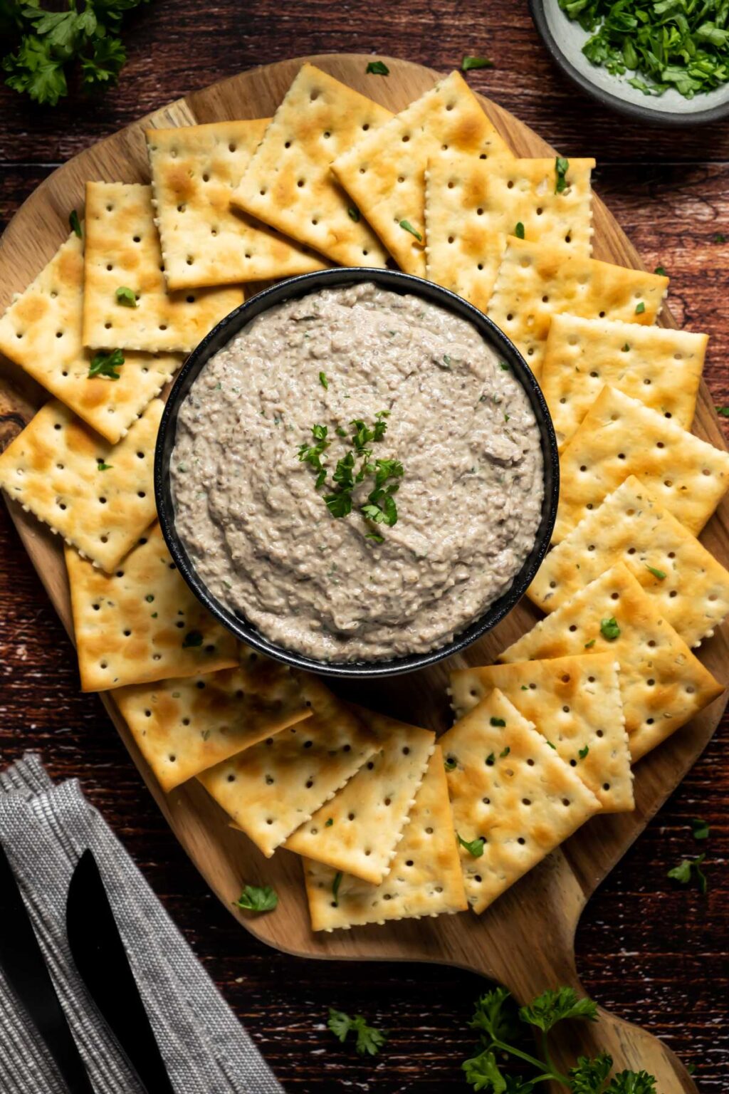 Aloo Cooks Vegan Mushroom Pâté