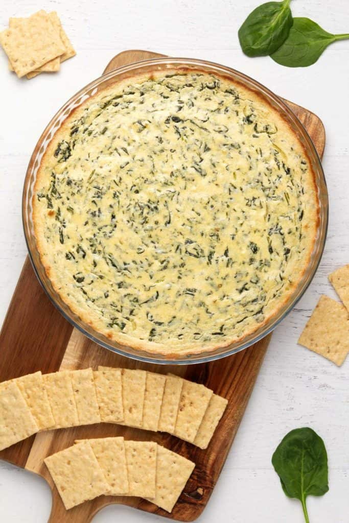 Aloo Cooks Vegan Spinach Dip