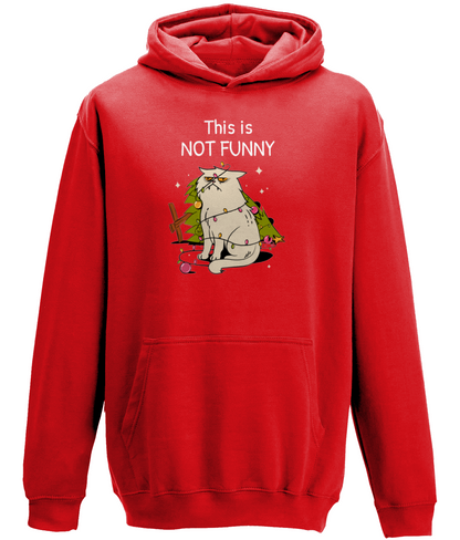 This is not funnay Hoodie - Vegan and Organic