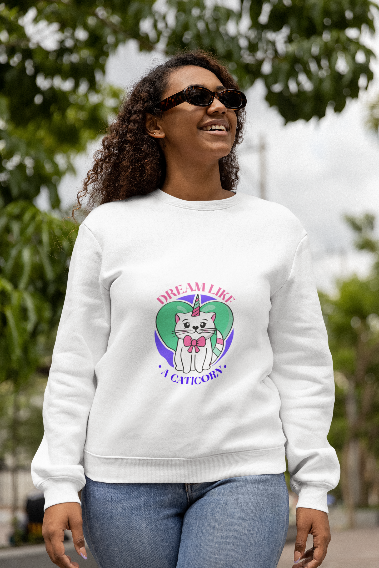 Catecorn Sweatshirt - Vegan