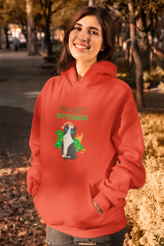 I Regret Nothing Hoodie - Vegan and Organic