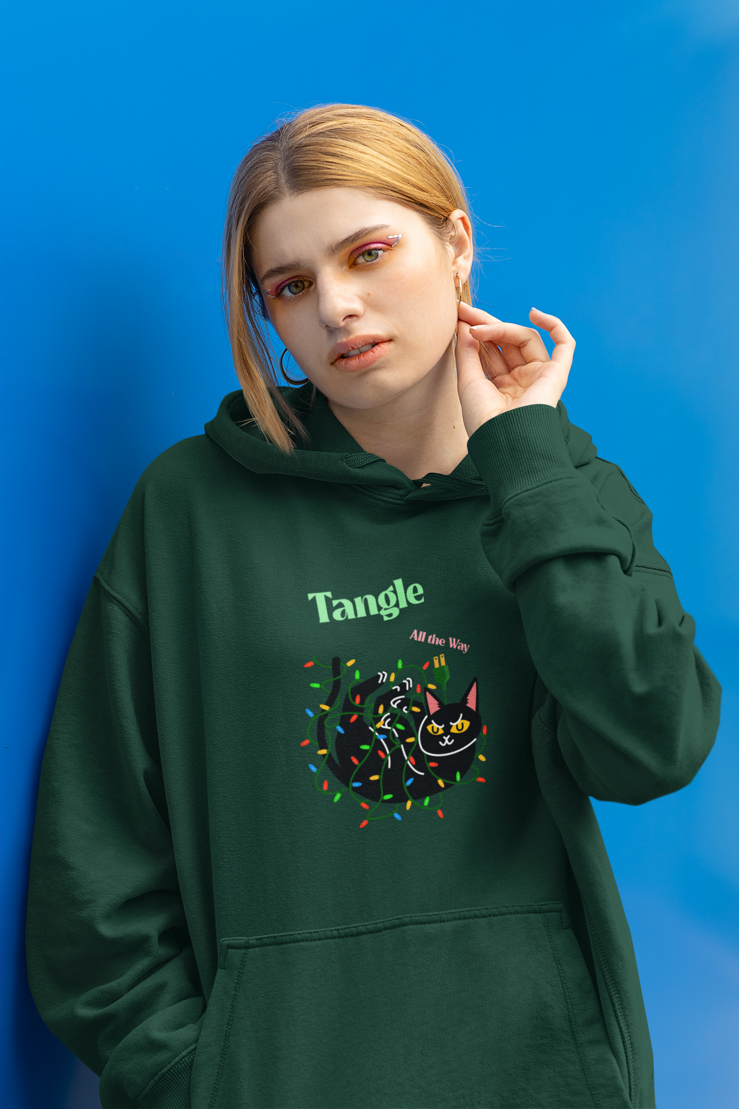 Tingle All the Way Hoodie - Vegan and Organic